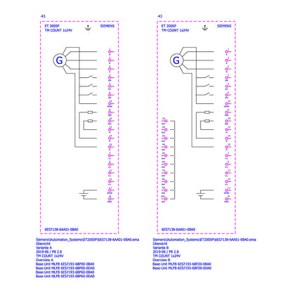 SIEM 6ES7138-6AA01-0BA0 SIMATIC ET 200SP, TM count 1x 24V Zählerbaugruppe