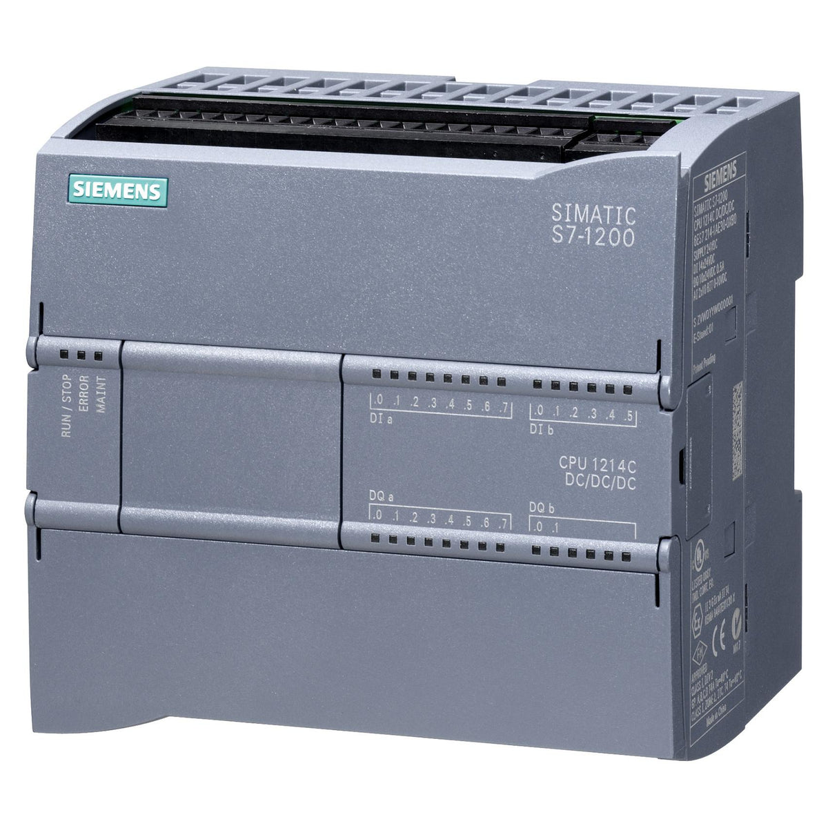Siemens 6ES72141AG400XB0 SIMATIC S7-1200 CPU 1214C Kompakt-CPU DC/DC/DC
