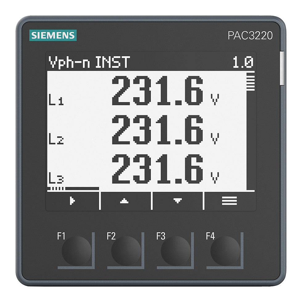 Siemens SENTRON, 7KM3220-0BA01-1DA0 Messgert, 7KM PAC3220