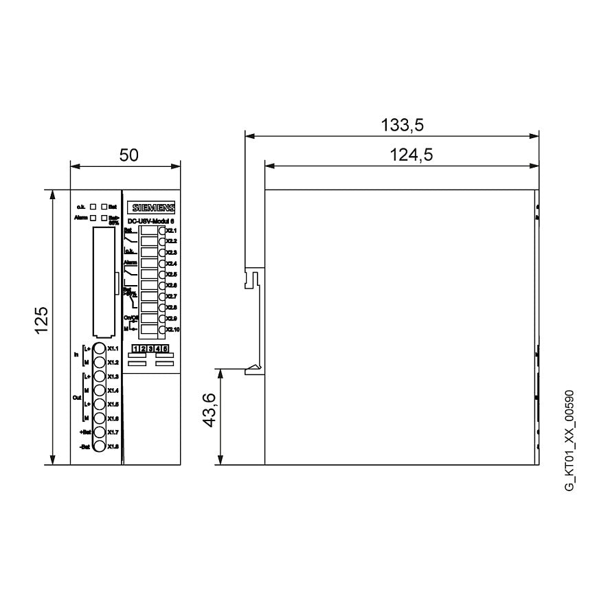 SIEM 6EP1931-2DC21 SITOP Power DC-USV-Modul 6A