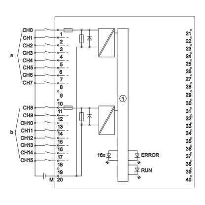 SIEM 6ES7521-1BH10-0AA0 SIMATIC S7-1500, Digitaleingabemodul DI 16 x DC24V, 16 K