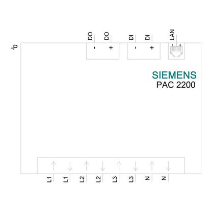 SIEM 7KM2200-2EA40-1JA1 SENTRON, Messgerät, 7KM PAC2200
