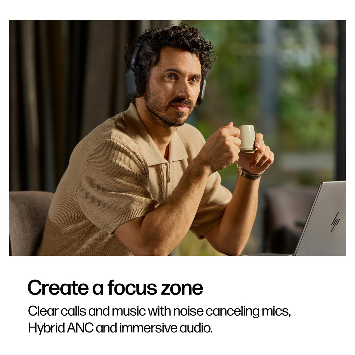 HP Poly Focus 625 Stereo Bluetooth Headset
