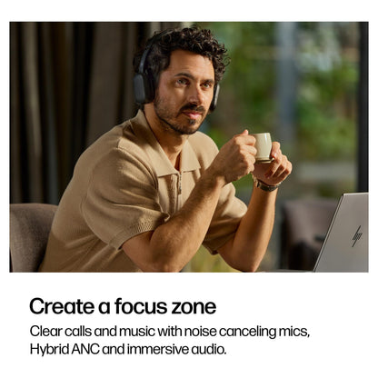 HP Poly Focus 625 Stereo Bluetooth Headset