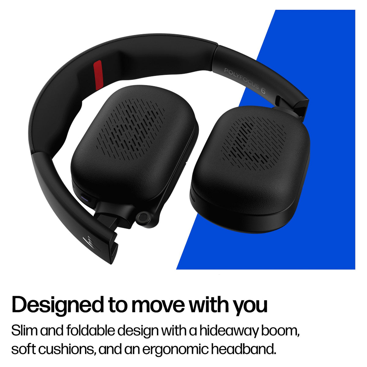 HP Poly Focus 625 Stereo Bluetooth Headset