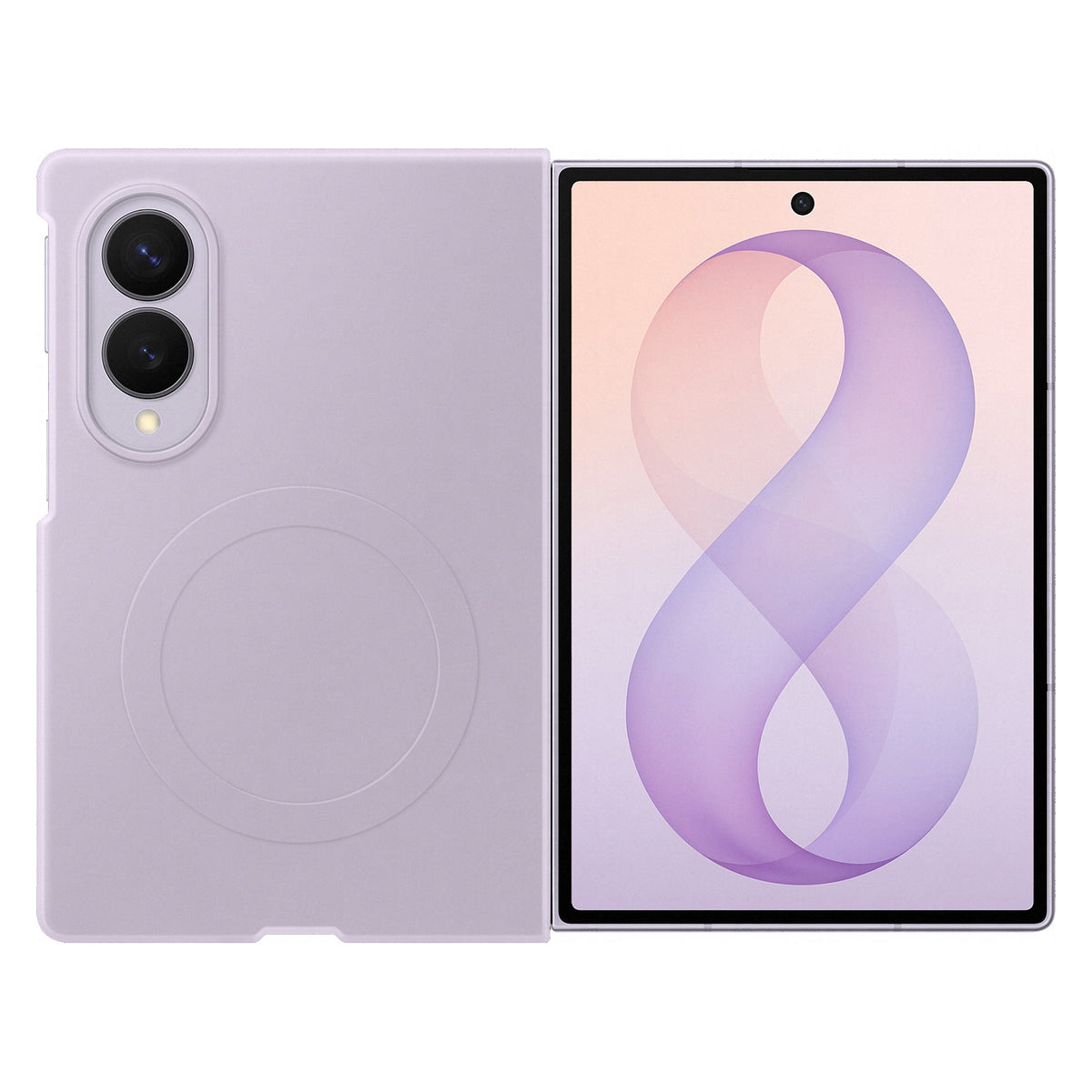 Samsung Silicone Magnet Case fr Galaxy Fold8, violet