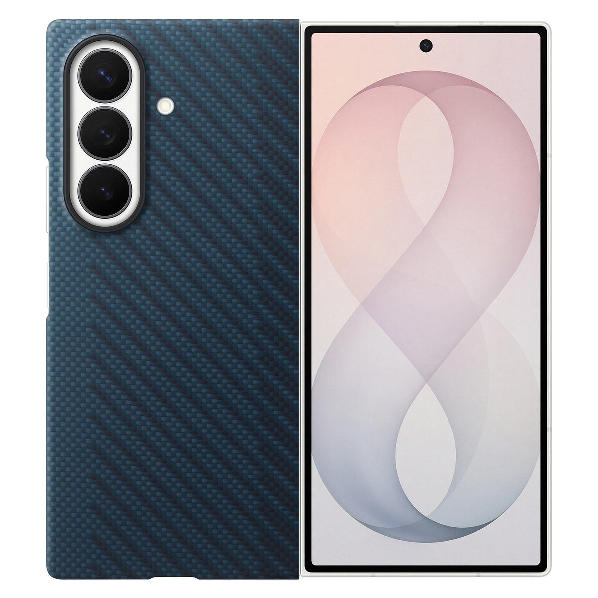 Samsung Carbon Magnet Case fr Galaxy Fold8 Ultra Navy