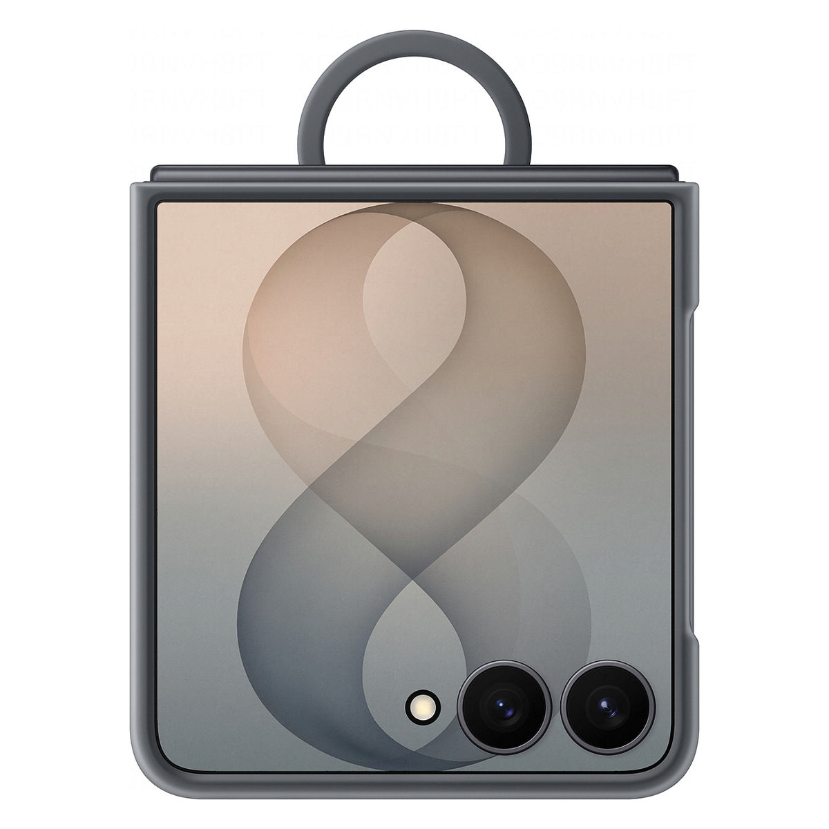 Samsung Silicone Ring Magnet Case fr Galaxy Flip8 black