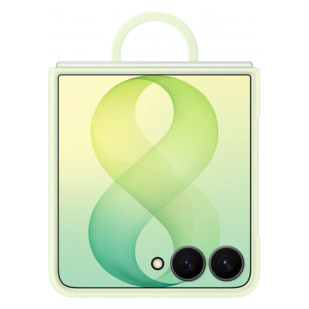 Samsung Silicone Ring Magnet Case fr Galaxy Flip8 green
