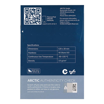 K ARCTIC ACTPD00056A Thermal Pad