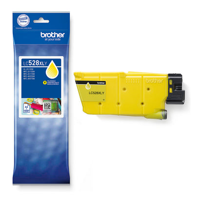 Brother LC528XLY Yellow Ink Cartridge Gelb