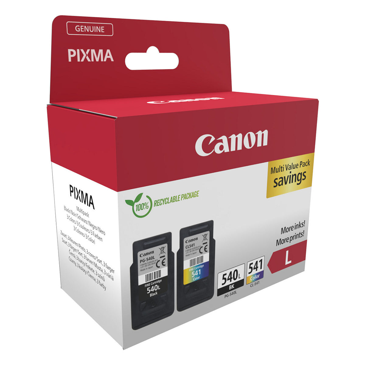 Canon 5224B013 Schwarz, Cyan, Magenta, Gelb
