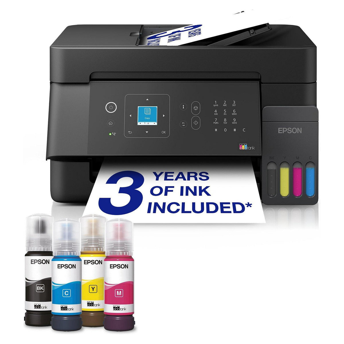 EPSON EcoTank ET-4900 Multifunktionsdrucker 4in1 Tintenstrahl Farbe A4 11s/m