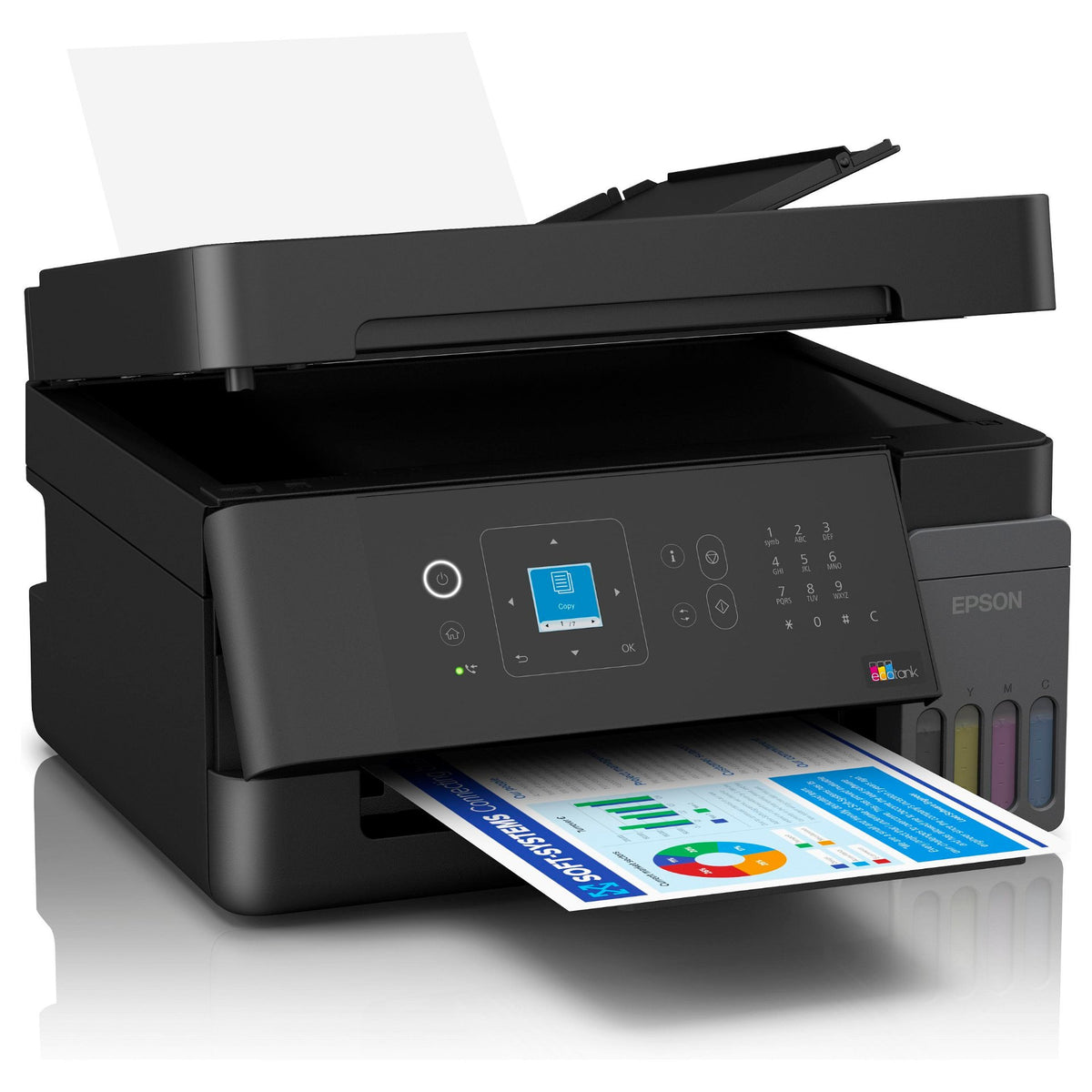 Epson EcoTank ET-4905 Multifunktionsdrucker 4in1 Tintenstrahl Farbe A4 11s/m