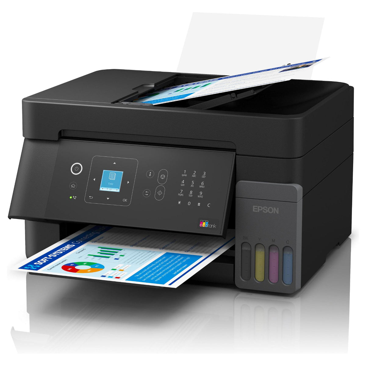 Epson EcoTank ET-4905 Multifunktionsdrucker 4in1 Tintenstrahl Farbe A4 11s/m