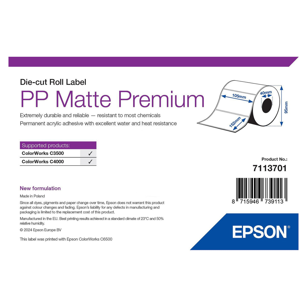 Epson 7113701 Universal