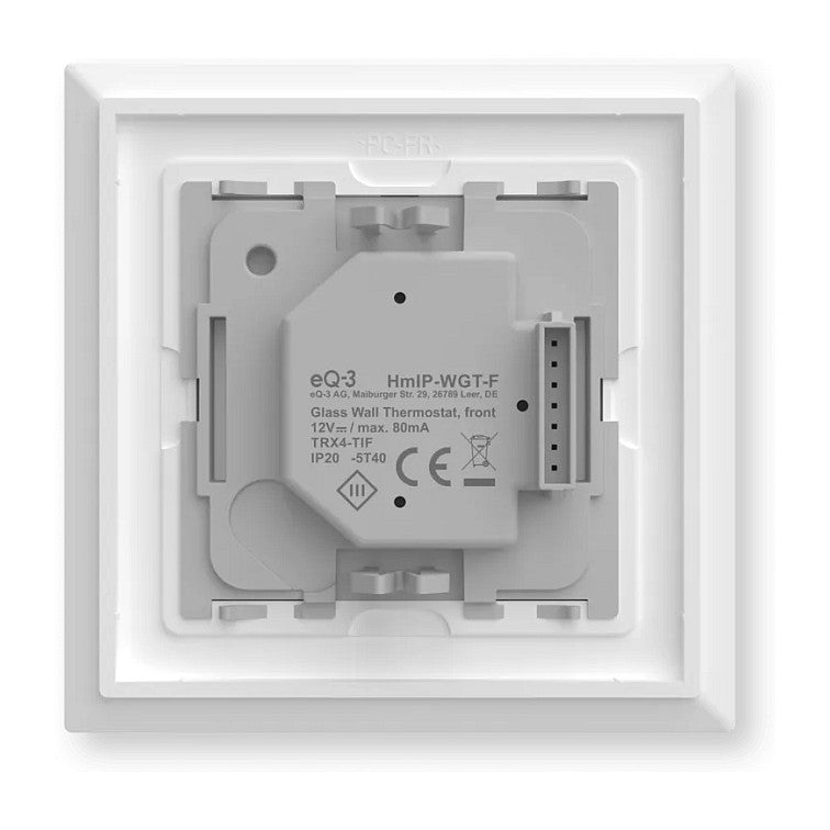 Homematic IP Glas-Wandthermostat