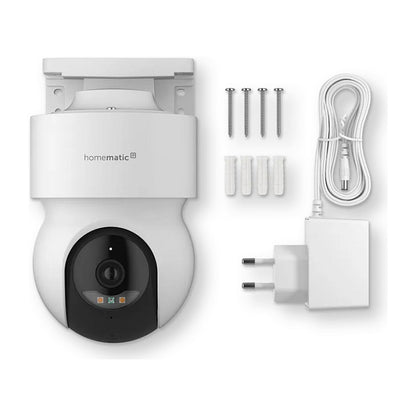 Homematic IP Auenkamera (HmIP-CO) (wei, 5MP, WLAN)