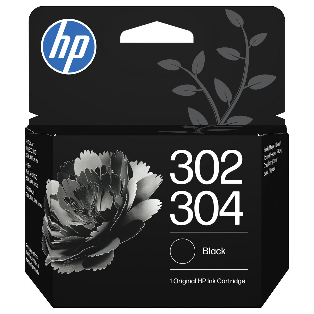 HP 302/304 Tri-color/Black Ink Crtg 2-Pk Schwarz, Cyan, Magenta, Gelb 120Seiten 150Seiten