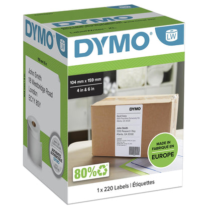 Dymo LW-Versandetiketten extra gro 104 x 159 mm wei 220 St.