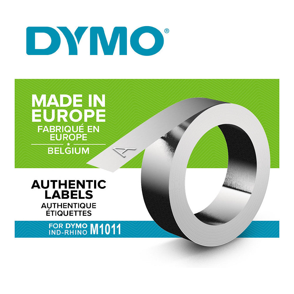 DYMO Prägeband Rhino 12mmx6.40m Stahl nicht klebend