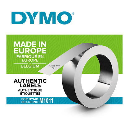 DYMO Prägeband Rhino 12mmx6.40m Stahl nicht klebend