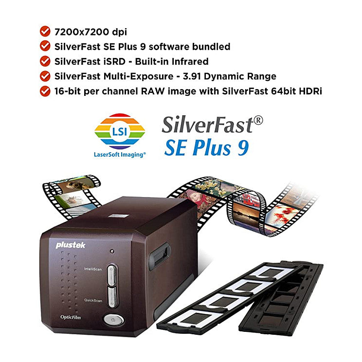 Plustek OpticFilm 8300 i SilverFast SE