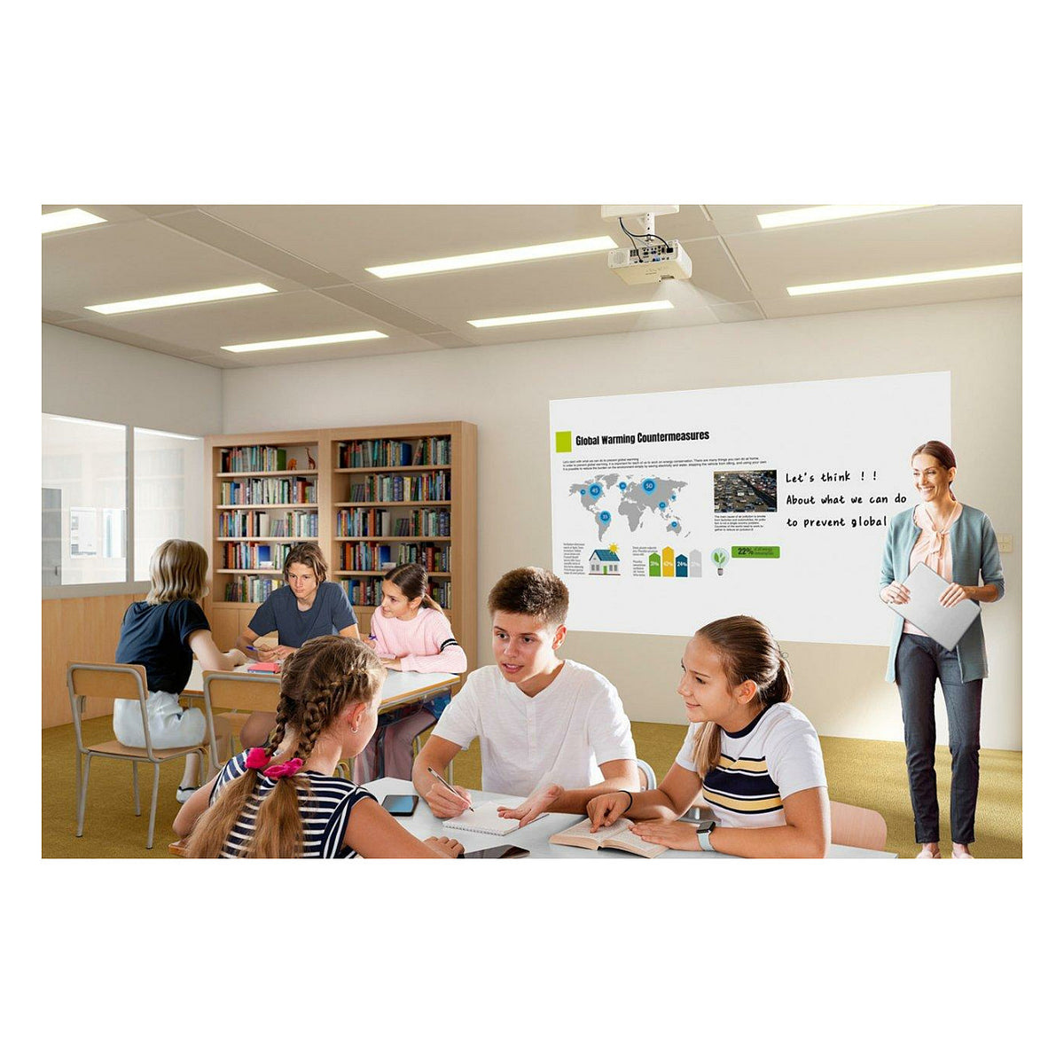 Epson ELPDC30 Dokumentenkamera - 4K-UHD, 23x Zoom, HDMI
