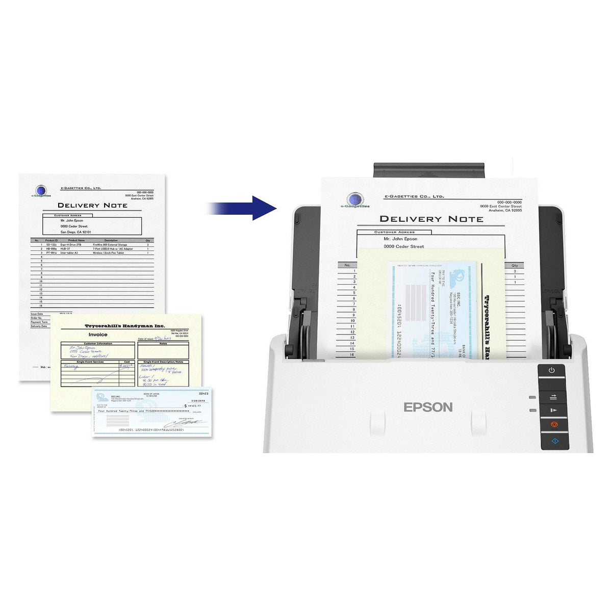 EPSON WorkForce DS-530III Document scanner