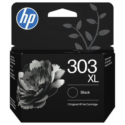 HP 303XL High Yield Black Original Ink Cartridge Schwarz 12ml 600Seiten