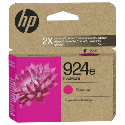 HP 924e EvoMore Magenta Original Ink Cartridge Magenta 800Seiten