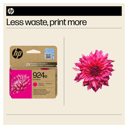 HP 924e EvoMore Magenta Original Ink Cartridge Magenta 800Seiten