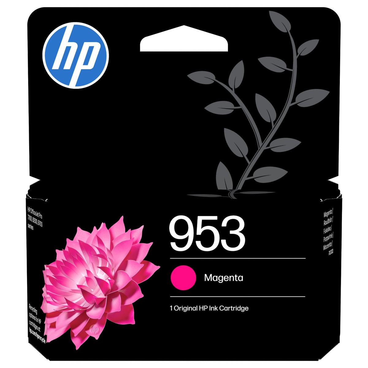 HP 953 Magenta Original Ink Cartridge Magenta 9ml 630Seiten