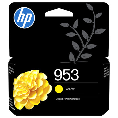 HP 953 4-Pack CMYK(4) Original Ink Cartridge Combo Schwarz, Cyan, Magenta, Gelb 20, 9ml 900Seiten 630Seiten