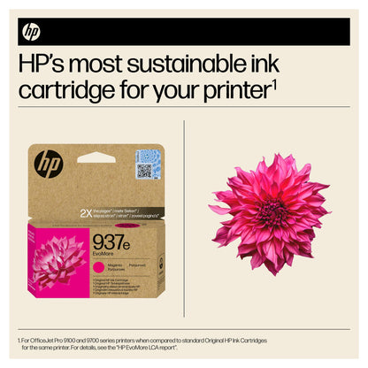 HP 937e EvoMore Magenta Original Ink Cartridge Magenta 1650Seiten