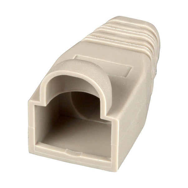 EFB Knickschutztülle RJ45 beige, m. Rastnasenschutz, 100 Stk