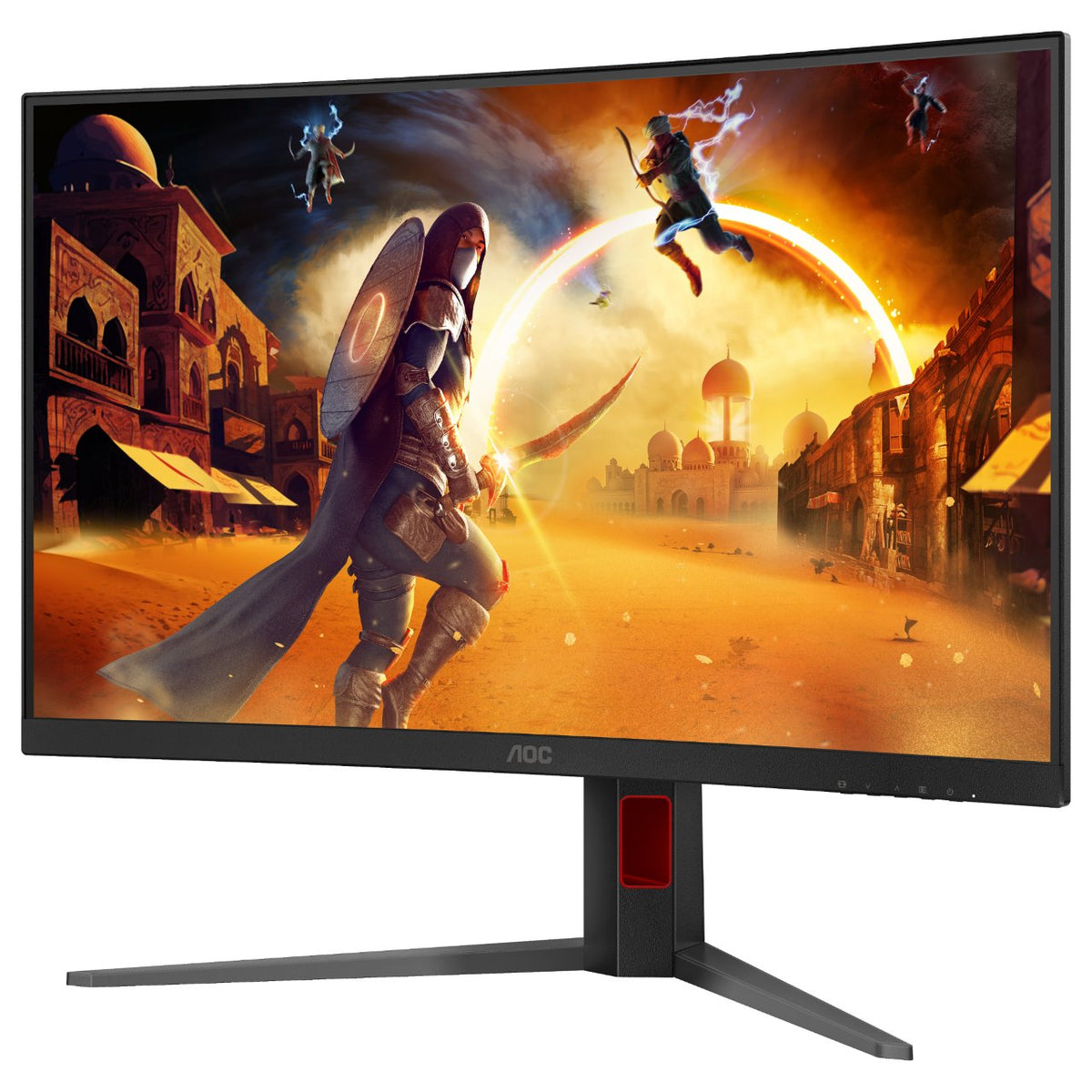 80 cm (31.5") 1920 x 1080 Pixel AOC C32G4Z 16:9 Full HD VA 4 ms 260 Hz HDR DisplayPort HDMI Height VESA Speaker