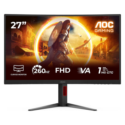 68,6 cm (27") 1920 x 1080 Pixel AOC C27G4Z2 16:9 Full HD Fast VA 1 ms 260 Hz HDR DisplayPort HDMI Pivot Height VESA