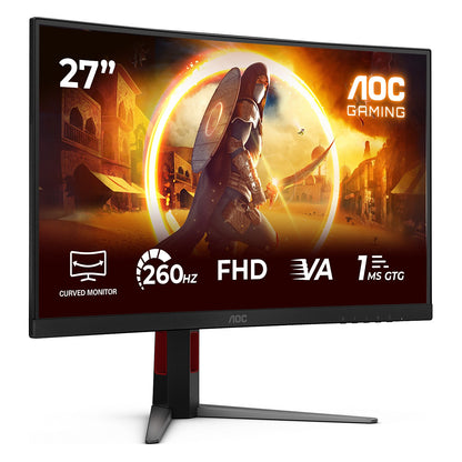 68,6 cm (27") 1920 x 1080 Pixel AOC C27G4Z2 16:9 Full HD Fast VA 1 ms 260 Hz HDR DisplayPort HDMI Pivot Height VESA