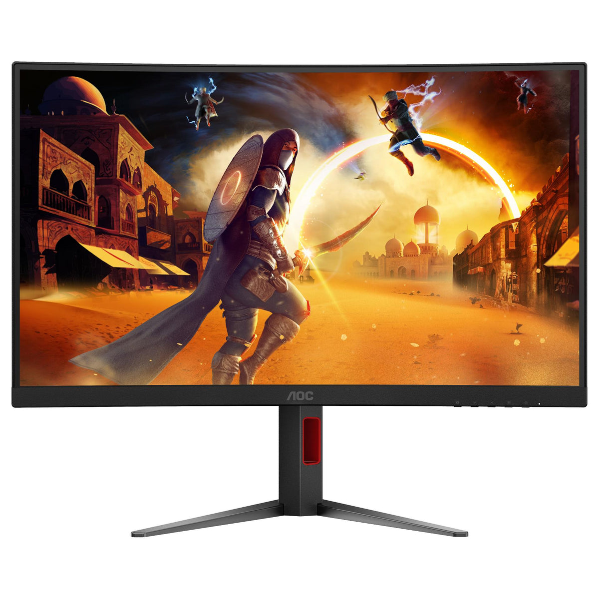 68,6 cm (27") 1920 x 1080 Pixel AOC C27G4Z2 16:9 Full HD Fast VA 1 ms 260 Hz HDR DisplayPort HDMI Pivot Height VESA