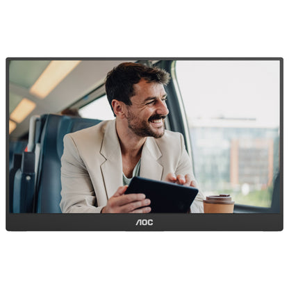 39,6 cm (15.6") 1920 x 1080 Pixel AOC 16T20E2 16:9 Full HD IPS 4 ms 60 HDMI Speaker