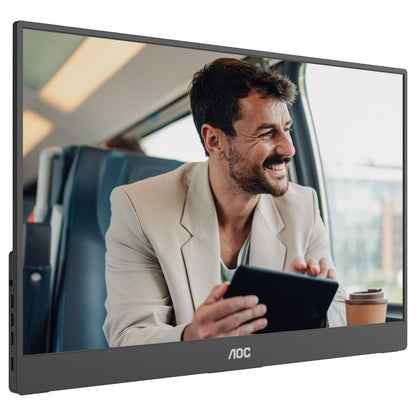 39,6 cm (15.6") 1920 x 1080 Pixel AOC 16T20E2 16:9 Full HD IPS 4 ms 60 HDMI Speaker