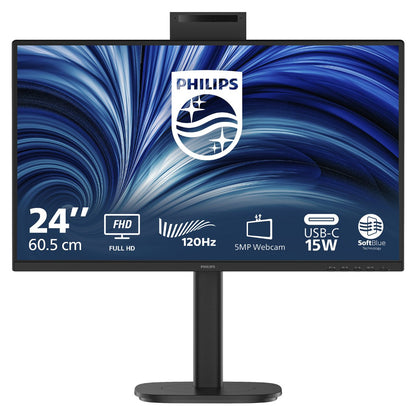 60,5 cm (23.8") 1920 x 1080 Pixel Philips 24B2N3200JH/00 16:9 Full HD IPS 4 ms 120 Hz DisplayPort HDMI USB-Hub Pivot Height VESA Speaker