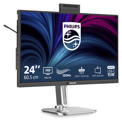 60,5 cm (23.8") 1920 x 1080 Pixel Philips 24B2U4301H/00 16:9 Full HD IPS 4 ms 120 Hz DisplayPort HDMI USB-Hub Pivot Height VESA Speaker