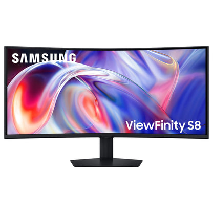 101,6 cm (40") 5120 x 2160 Pixel SAMSUNG LS40H850TAUXEN 21:9 WUHD VA 4 ms 144 Hz HDR DisplayPort HDMI USB-Hub Height VESA Speaker