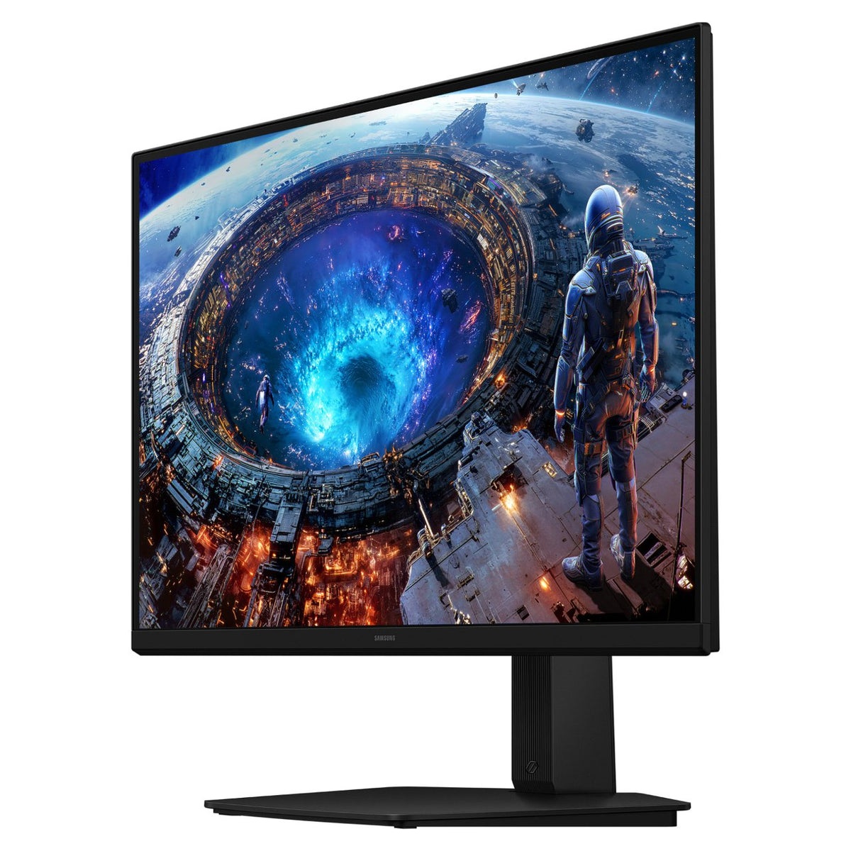68,6 cm (27") 5120 x 2880 Pixel SAMSUNG LS27HG806EFXEN 16:9 5K Ultra HD IPS 1 ms 360 Hz HDR DisplayPort HDMI USB-Hub Pivot Height VESA