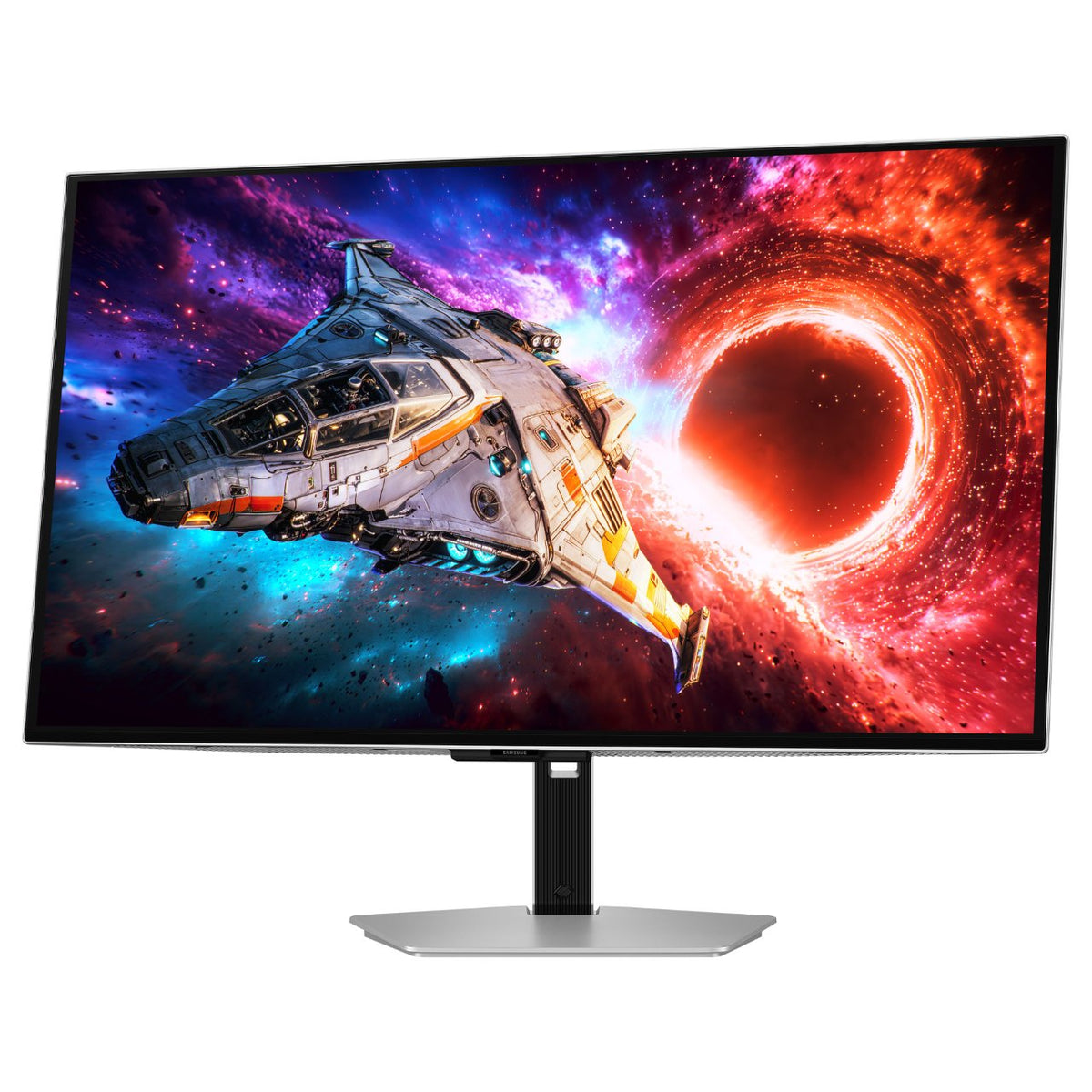 81,3 cm (32") 3840 x 2160 Pixel SAMSUNG LS32HG800SUXEN 16:9 4K Ultra HD OLED 0,03 ms 240 Hz HDR DisplayPort HDMI USB-Hub Pivot Height VESA