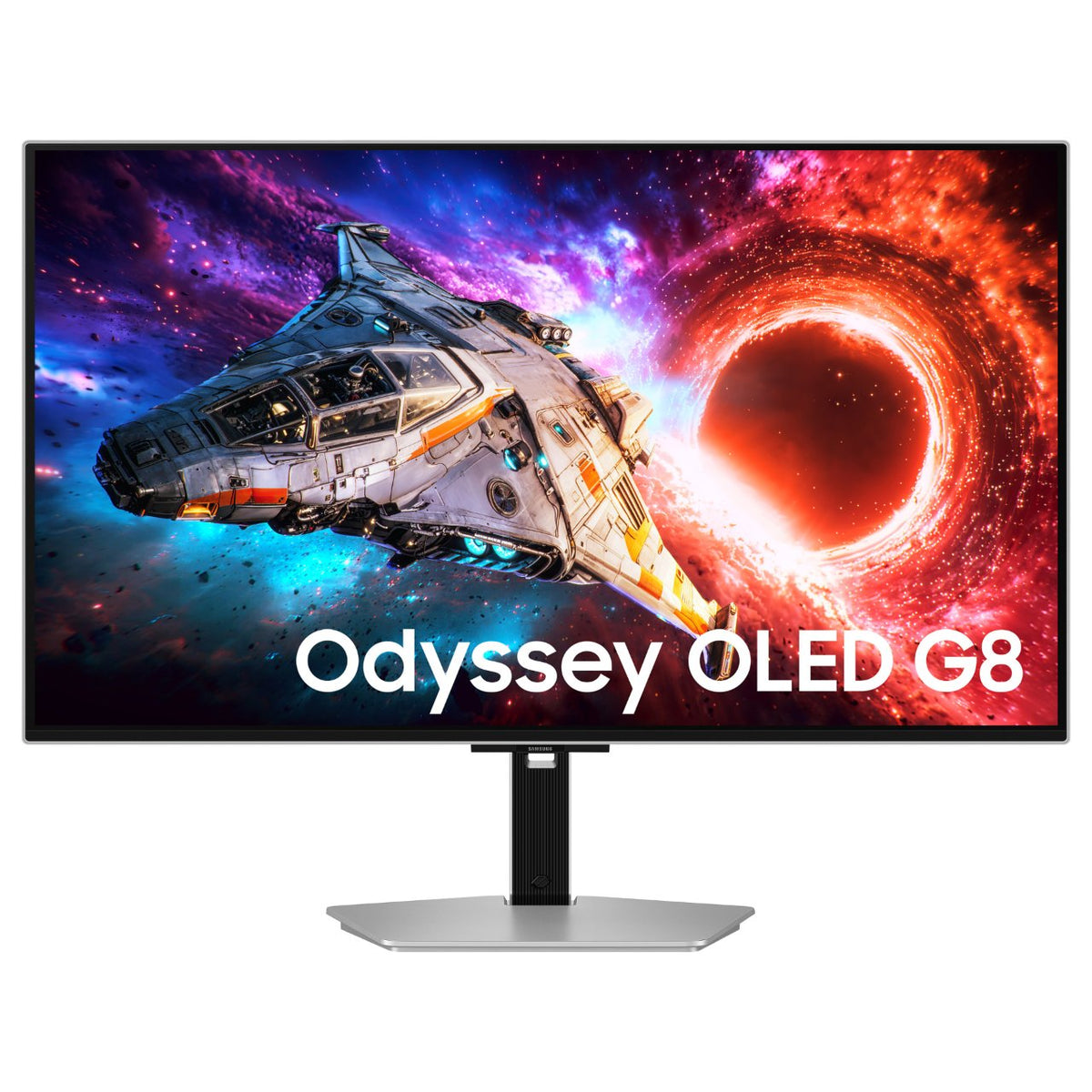 81,3 cm (32") 3840 x 2160 Pixel SAMSUNG LS32HG800SUXEN 16:9 4K Ultra HD OLED 0,03 ms 240 Hz HDR DisplayPort HDMI USB-Hub Pivot Height VESA