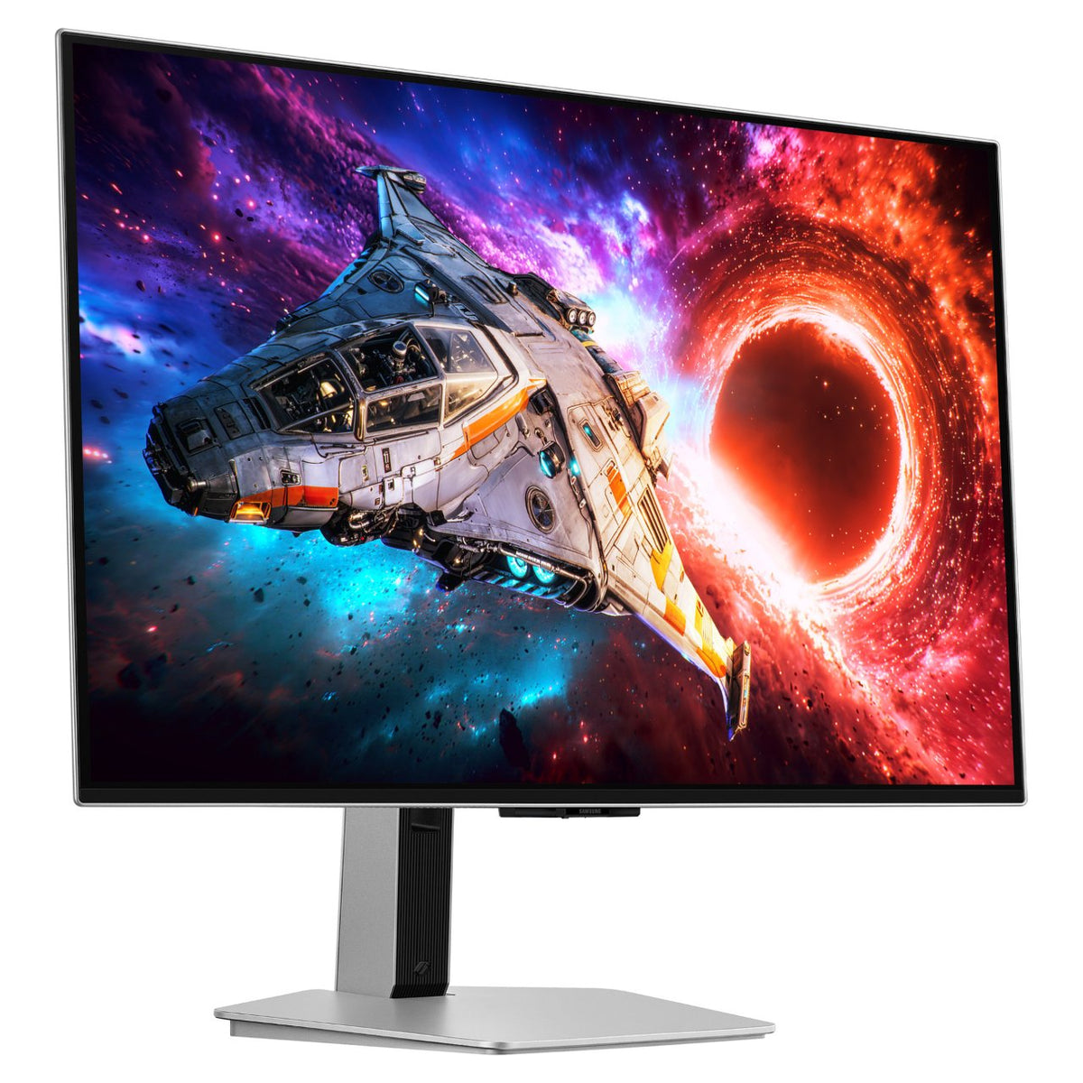 81,3 cm (32") 3840 x 2160 Pixel SAMSUNG LS32HG800SUXEN 16:9 4K Ultra HD OLED 0,03 ms 240 Hz HDR DisplayPort HDMI USB-Hub Pivot Height VESA