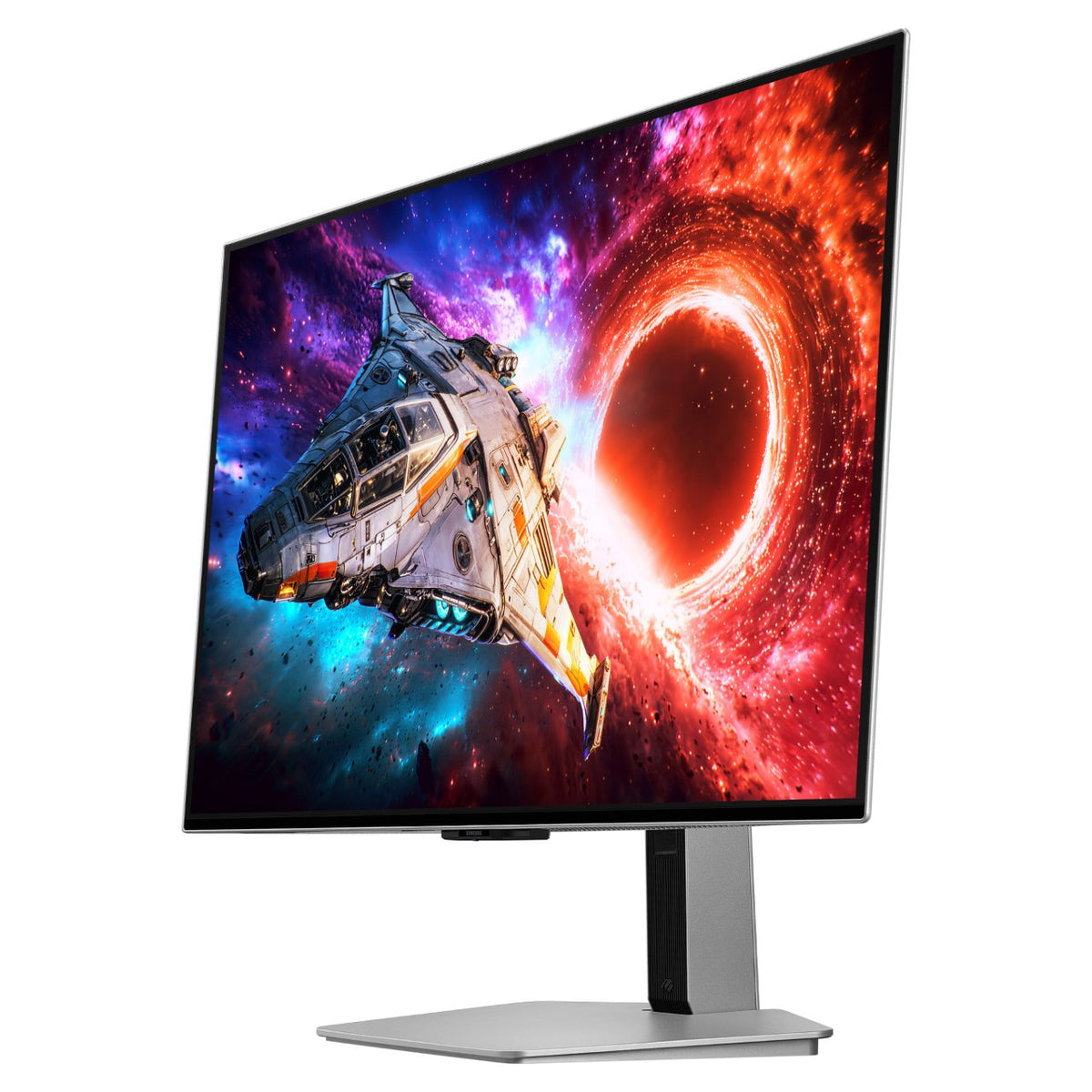 81,3 cm (32") 3840 x 2160 Pixel SAMSUNG LS32HG800SUXEN 16:9 4K Ultra HD OLED 0,03 ms 240 Hz HDR DisplayPort HDMI USB-Hub Pivot Height VESA